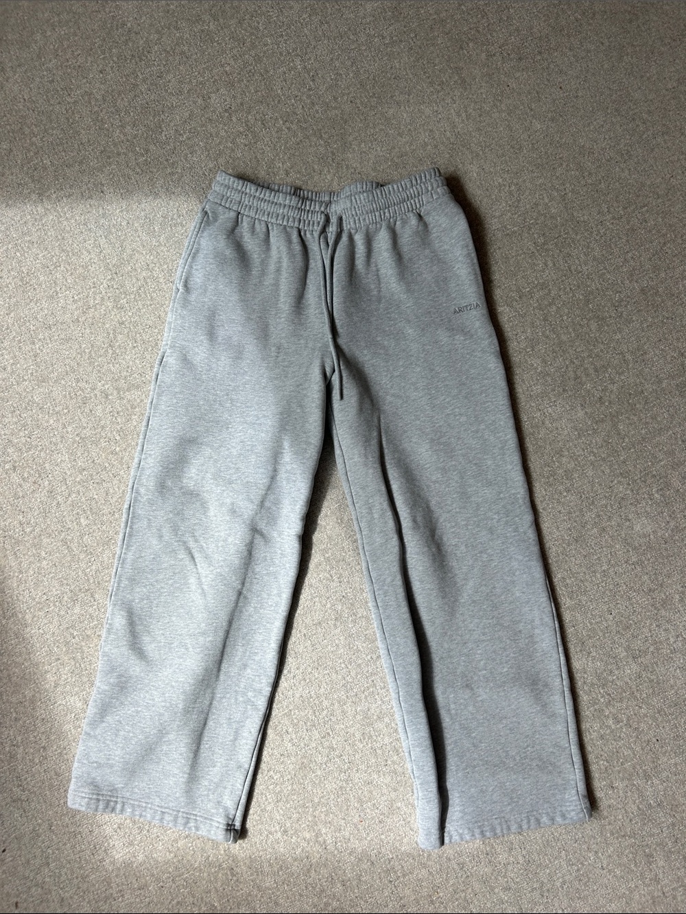 Aritzia Boyfriend Fit Wide Leg Sweatpants